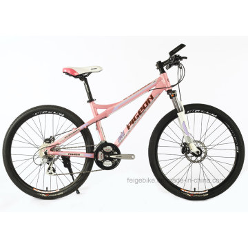 Quadro de alumínio 24sp MTB 26 &quot;bicicleta de montanha fêmea (FP-MTB-A077)